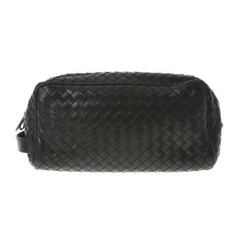 Bottega Veneta Black Leather Shoulder Bag